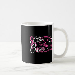Cheer For The Cure Cheer Pink Football Helmet Wome Coffee Mug