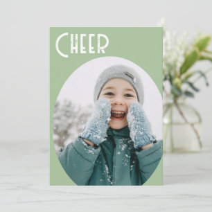 Cheer Fun Kids Christmas  Holiday Card