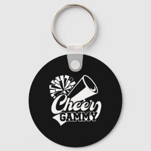 Cheer Gammy Of A Cheerleader Gammy Cheerleading Ga Keychain