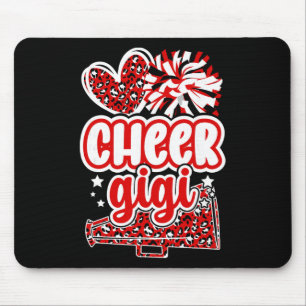 Cheer Gigi Of A Cheerleader Gigi Grandma Cheerlead Mouse Pad