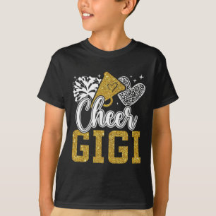 Cheer Gigi Of A Cheerleader Gigi Grandma Cheerlead T-Shirt