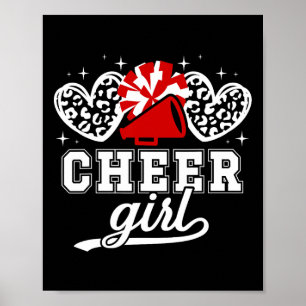 Cheer Girl Cheerleader Cheerleading  Poster