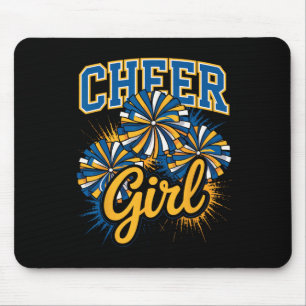 Cheer Girl Cheerleading Squad Team Cheerleader Gir Mouse Pad