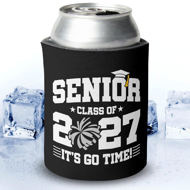 Cheer Graduation Quote Year Senior Class of 2027 Can Cooler (Creator Uploaded)