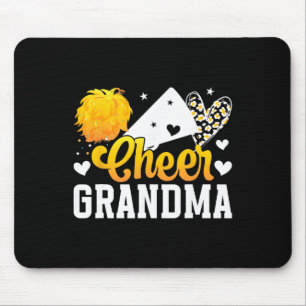 Cheer Grandma Cheerleading Grandmother Cheerleader Mouse Pad