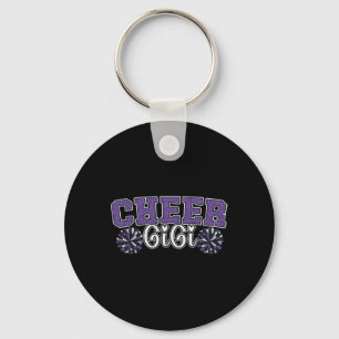 Cheer Grandma My Favourite Cheerleader Calls Me Gi Keychain