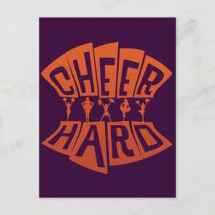 CHEER HARD POSTCARD