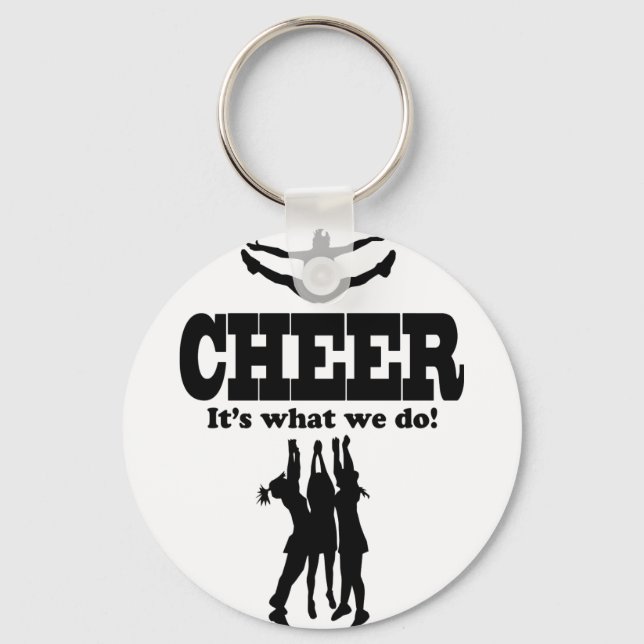 Cheer It's what we do! Keychain (Front)