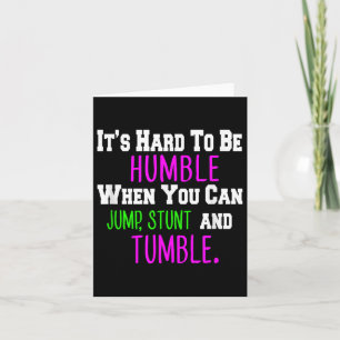 Cheer Jump Stunt And Tumble Cheerleading Quotes S  Card