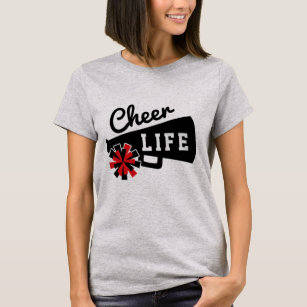 Cheer Life Cheerleading Customize Colours T-Shirt