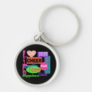 Cheer Life Keychain