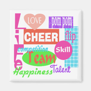 Cheer Life Magnet