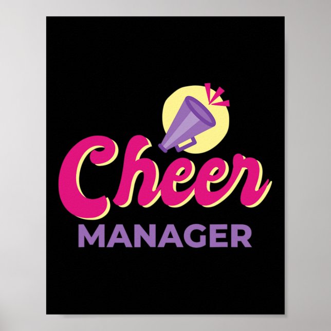 Cheer Manager Cheerleading _4  Poster (Front)