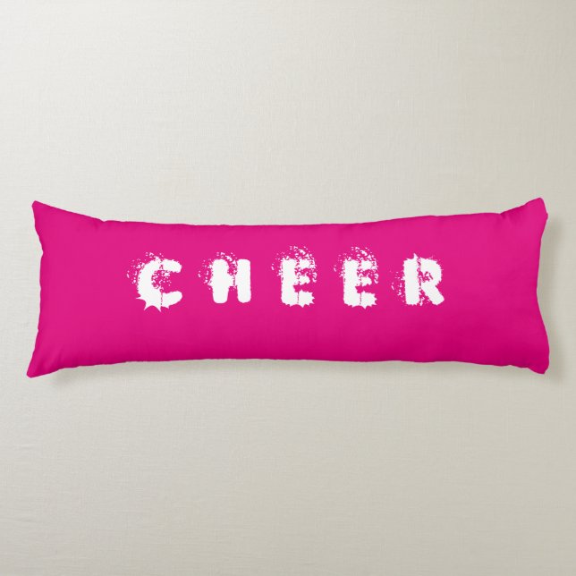 CHEER Merry Christmas Body Pillow (Front)