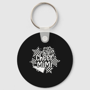 Cheer Mimi Grandma Cheerleading Mimi Of A Cheerlea Keychain