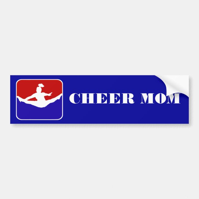Cheer Mom bumper sticker (Front)