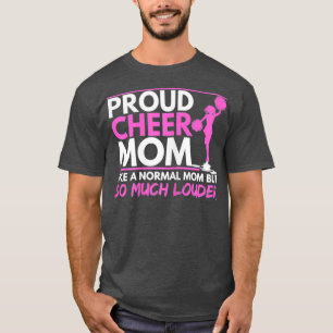 Cheer Mom  Cheerleader Mom Cheer Competition T-Shirt