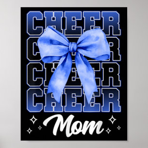 Cheer Mom Cheerleader Mom Cheer Mama Biggest Fan M Poster