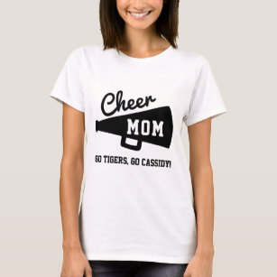 Cheer Mom T Shirts Shirt Designs Zazzle CA