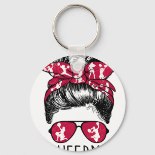 Cheer Mom Cute Cheerleading Mother _1  Keychain