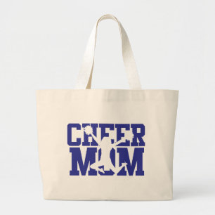 Cheer Mom Jumbo Tote Bag
