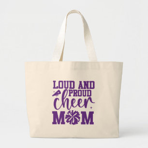 Cheer Mom Jumbo Tote Bag