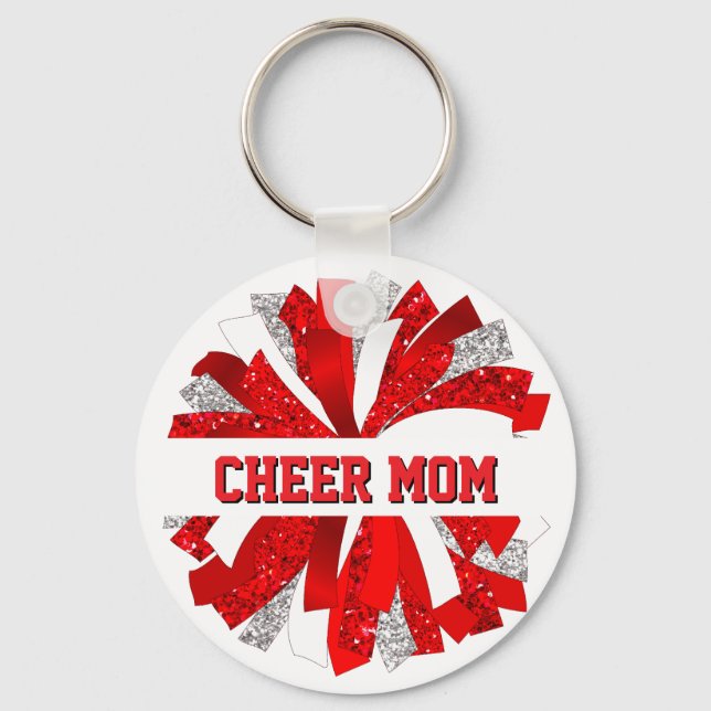 Cheer Mom  Keychain (Front)