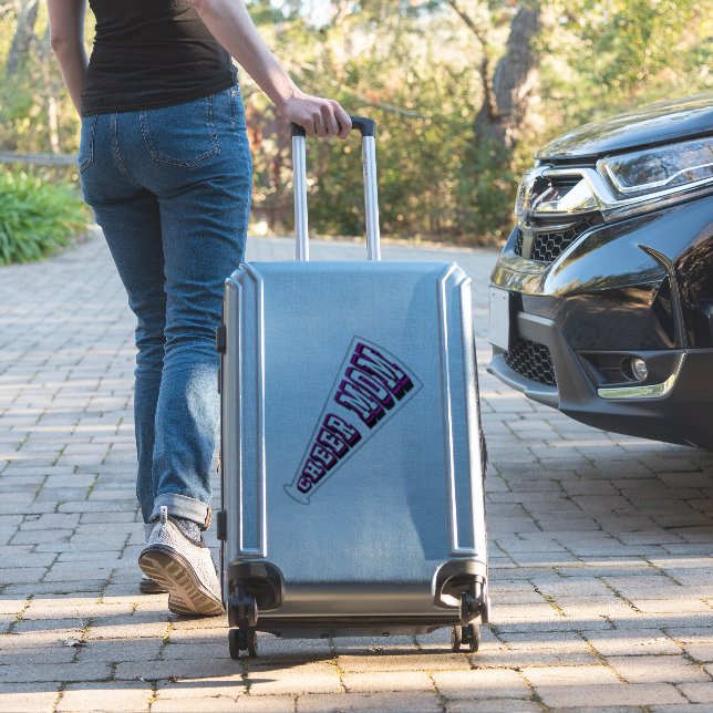 CHEER MOM MEGAPHONE (Suitcase Insitu)
