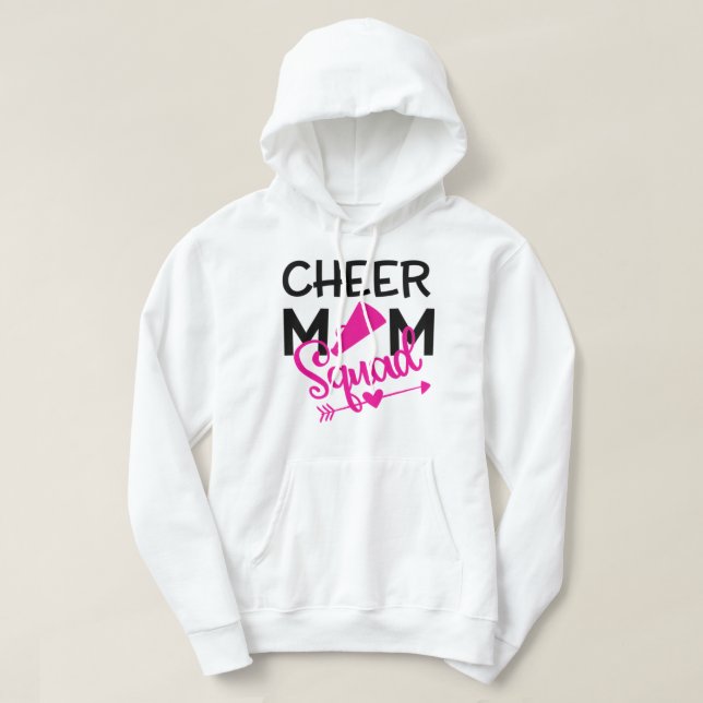 Cheer Mom Squad Hoodie (Design Front)