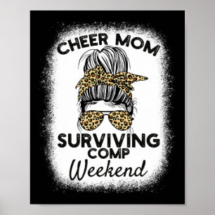 Cheer Mom Surviving Comp Weekend Cheerleading _5 Poster
