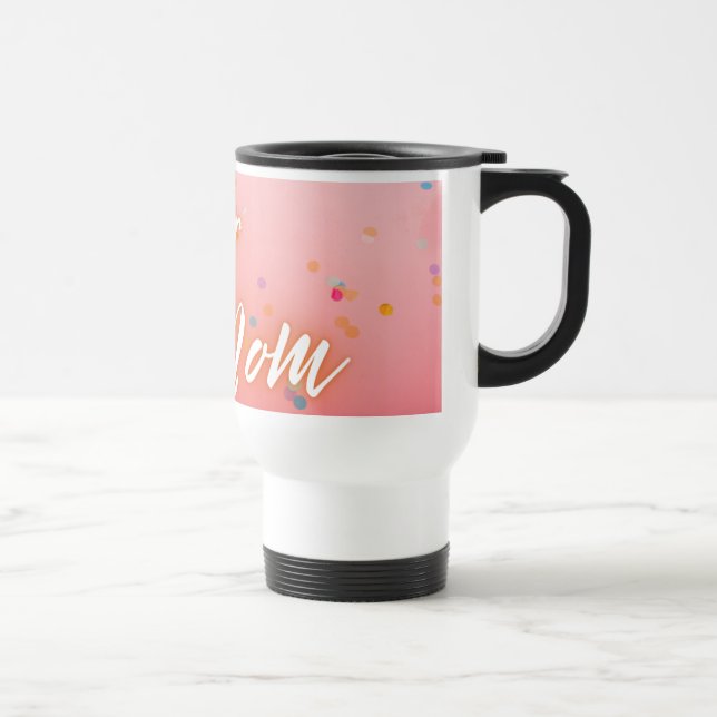 Cheer Mom Travel Mug (Right)