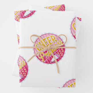 'Cheer Princess' - Style A Wrapping Paper Sheet