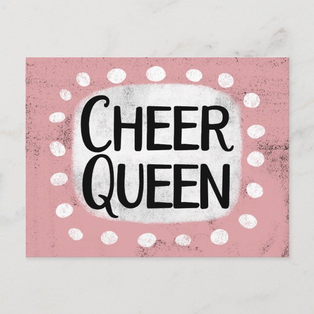 Cheer Queen Postcard (Front)