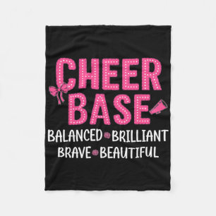 Cheer Se Lanced Brilliant Brave Cheerleading Se _1 Fleece Blanket