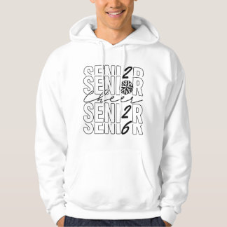 Cheer Senior 2026 Men Hoodie