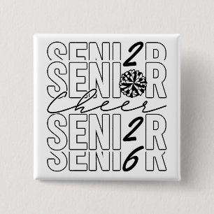 Cheer Senior 2026 Square Button