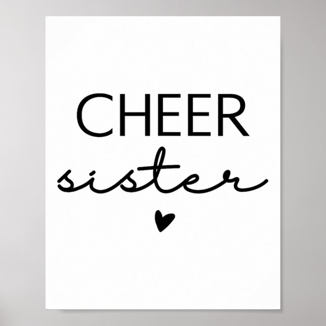 Cheer Sister Cheerleading _2  Poster (Front)