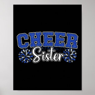 Cheer Sister My Favourite Cheerleader Calls Me Sis Poster