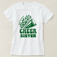Cheer Sister with Custom Team Name & Kid's Name