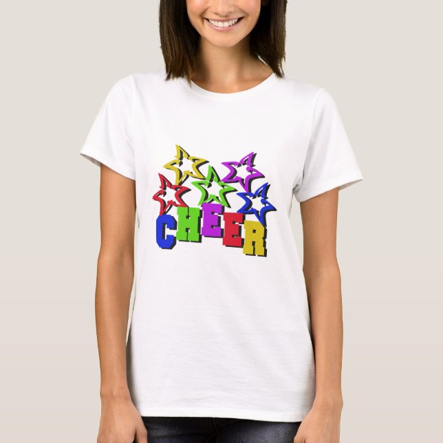 Cheer Stars T-Shirt (Front)