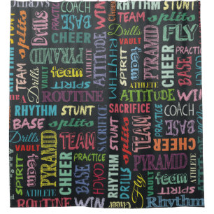 Cheer Terms On The Chalkboard