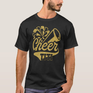 Cheer Titi Biggest Fan Cheerleader Mother's Day T-Shirt