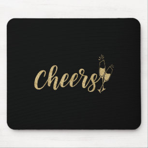 Cheer To The New Year Happy New Year 2026 Party Gi Mouse Pad