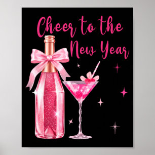 Cheer To The New Year Happy New Year 2026 Party Gi Poster