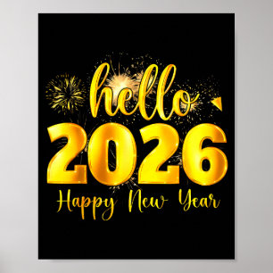 Cheer To The New Year Happy New Year 2026 Party  Poster