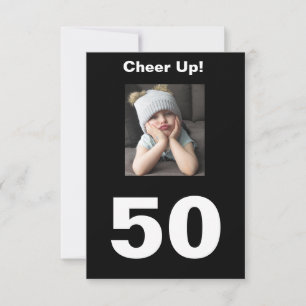 Cheer Up! 50th Birthday Funny Grumpy Girl
