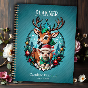 Cheerful and inviting Christmas illustration Planner