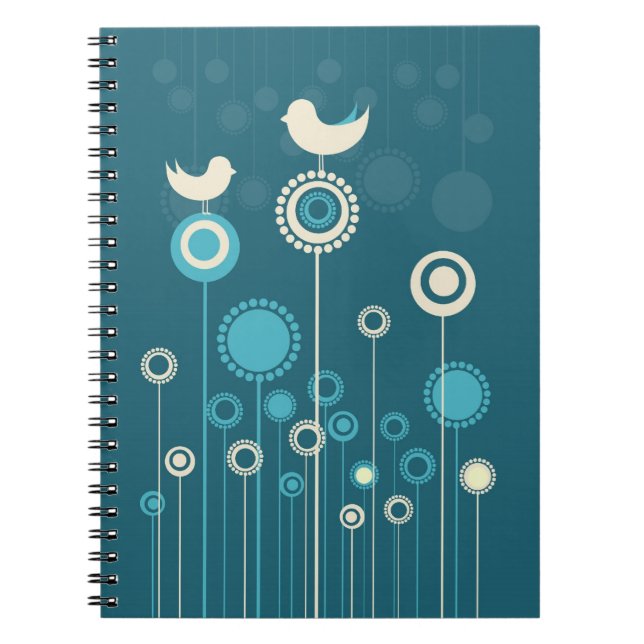Cheerful Birds Notebook (Front)