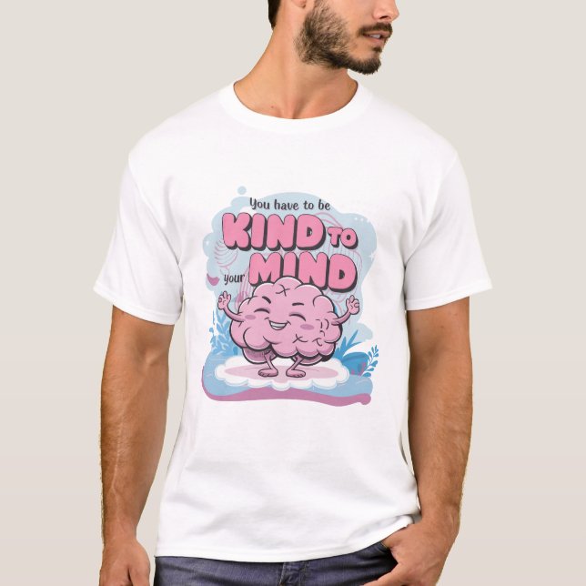 cheerful brain tshirt (Front)