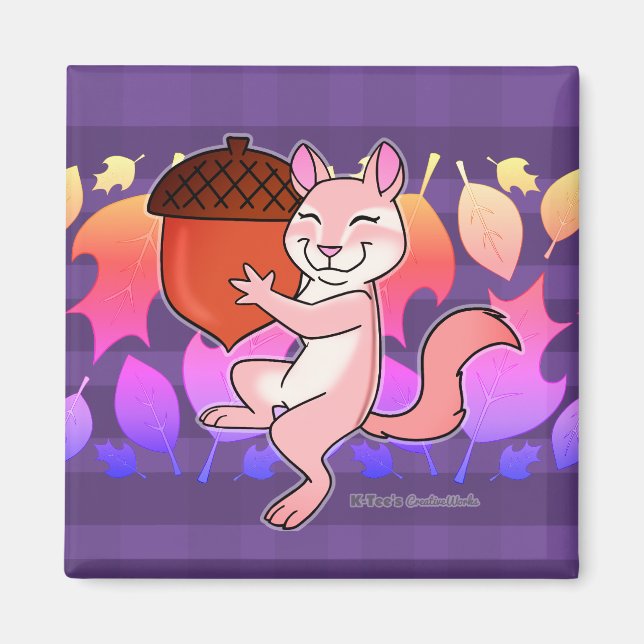 Cheerful Chipmunk - Magnet (Front)